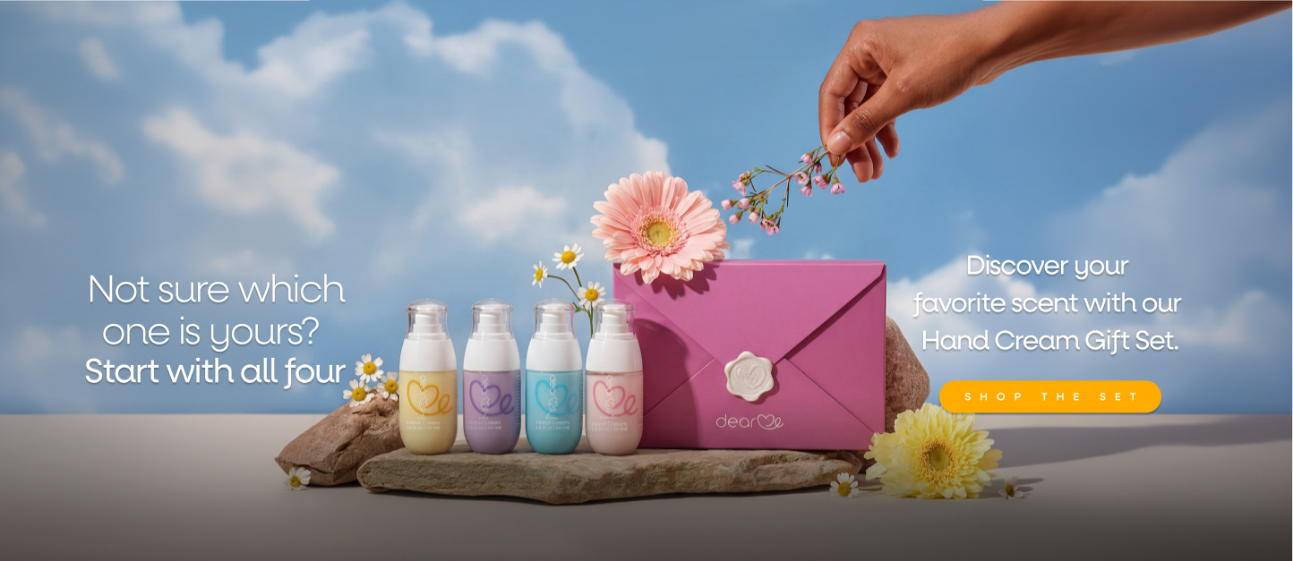 hand cream gift set dear me